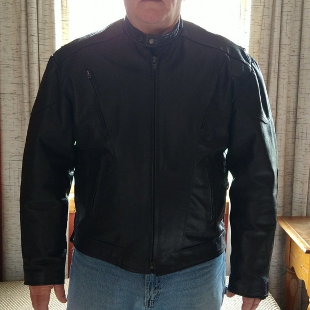 Hot Leathers Vented Motorcycle Jacket